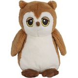 Pluche Knuffel Uil van 20 cm - Speelgoed Knuffeldieren Uilen Vogels