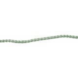 AMIG Paracord touw - 3x - 15 meter - D4mm - 100kg - PP/PE - lichtgroen/wit