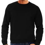 Bar crew sweater / trui zwart voor heren - barmedewerker / barkeeper / bar personeel - horeca - bedrukking aan achterkant - barman trui