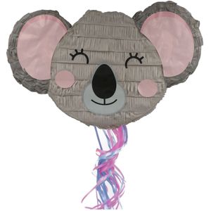 Funny Fashion Pinata van papier  - Koala beer thema - 42 x 25 cm - Feestartikelen Verjaardag