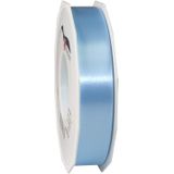 3x XL Hobby/decoratie lichtblauwe kunststof sierlinten 2,5 cm/25 mm x 91 meter- Luxe kwaliteit - Cadeaulint kunststof lint/ribbon