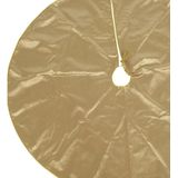 Kerstboomrok/kerstboom kleed goud 120 cm - Kerstboom rok/rokken