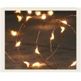 Anna Collection draadverlichting - koper- 10 leds- warm wit - 100 cm