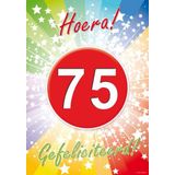 75 jaar versiering pakket klein