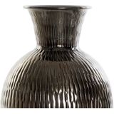 Bloemenvaas van Aluminium Zwart 23 X 37 cm - Prachtige Stijlvolle Bloemen Of Takken Vaas Voor Binnen