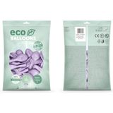 300x Lila paarse ballonnen 26 cm eco/biologisch afbreekbaar - Milieuvriendelijke ballonnen