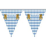 3x Vlaggenlijnen Oktoberfest van 5 meter - Bierfeest/Oktoberfest thema artikelen