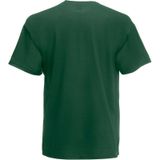 Basic donker groene t-shirt voor heren - voordelige 100% katoen shirts - Regular fit