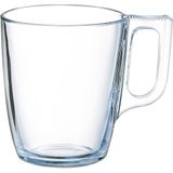 Arcoroc Theeglazen Ceylon - 6x - transparant glas - 6.5 x 8 cm - 250 ml
