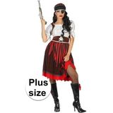 Grote maat Piraat Rachel verkleed pak/kostuum voor dames