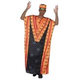 Afrikaanse kaftan  verkleed set / heren - carnavalskleding - voordelig geprijsd