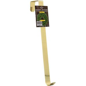 Svenska Living Deurhanger - goud - messing - 27 cm - Haken/beugels om kransen op te hangen