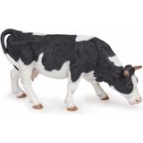 Plastic speelgoed figuren setje van 2x bonte koeien 14 cm - Boerderij dieren setje