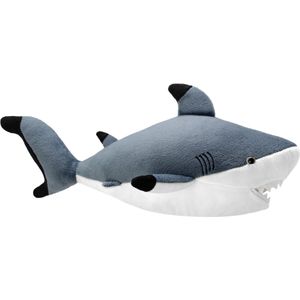 Pluche Zwartpunthaai/Haaien Knuffel 40 cm Speelgoed - Haaien Vissen/Zeedieren Knuffels