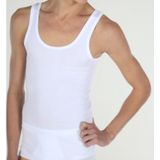 3x Beeren heren hemd/singlet Classic wit maat 2XL - Ondergoed voor heren