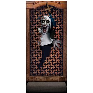 Fiestas Horror deur scenesetter/deurposter - zombie non - Halloween thema versiering - 180 x 80 cm