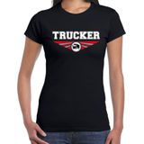Trucker t-shirt dames - beroepen / cadeau / verjaardag