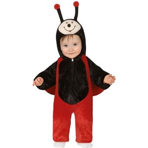 Lieveheersbeestje kostuum voor peuters 12-18 maanden - Dierenpak onesie/jumpsuit - Verkleedpakken