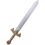 Verkleed speelgoed Middeleeuws/ridder zwaard 57 cm - Zwaarden voor volwassenen - Kostuum accessoires