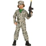 Soldaat verkleedset / carnaval kostuum voor jongens/kinderen - Leger/militair carnavalskleding