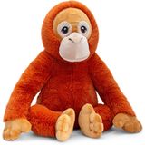 Pluche knuffel dieren oran utang aap 45 cm - Knuffelbeesten apen speelgoed