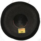 2x stuks zwarte sombrero 60 cm voor volwassenen - Carnaval verkleed hoeden