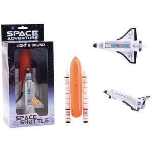 Johntoy Space Shuttle Met Licht En Geluid Wit 20 Cm