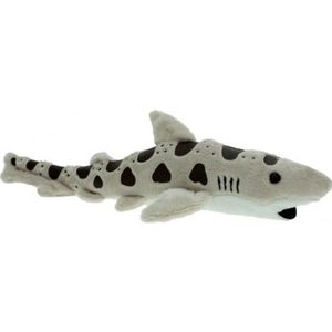 Cornelissen - Pluche knuffel luipaard haai van 31 cm