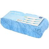 Folat versiering slingers combi set blauw/geel 24 meter crepe papier