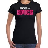 Bellatio Decorations spice girls t-shirt dames - posh spice - roze - carnaval/90s party themafeest