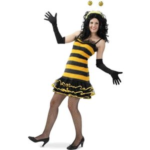 Bijen jurkje dames kostuum / verkleedkleding