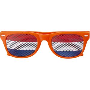 Feest/party bril - oranje thema/Koningsdag - voor volwassenen