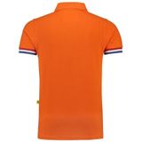 Grote maten oranje polo shirt Holland voor heren - Nederland supporter/fan Koningsdag kleding - EK/WK voetbal - Olympische spelen - Formule 1 verkleedkleding