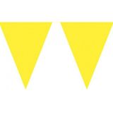 5x vlaggenlijn / slinger geel 10 meter - totaal 50 meter - slingers