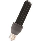 4x Feestverlichting blacklight lampen grote fitting 25 watt - E27 fitting - Feest reservelampen spaarlampen