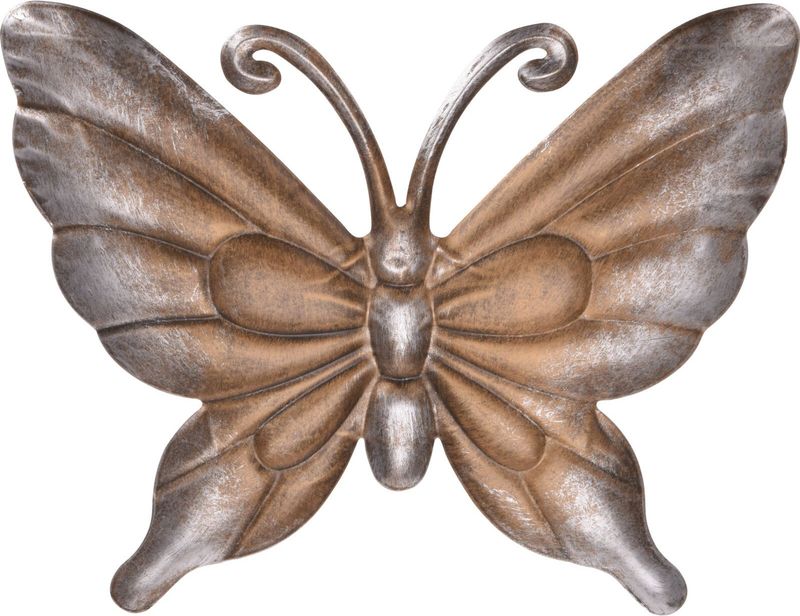 Metalen vlinder donkerbruin/brons 29 x 24 cm tuin decoratie - Tuindecoratie  vlinders - Dierenbeelden hangdecoraties (tuinartikelen) | € 6 bij  Shoppartners.nl | beslist.nl
