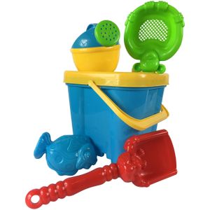Emmersetje - zandkasteel - 5-delig - multi kleur - Strand/zandbak speelgoed