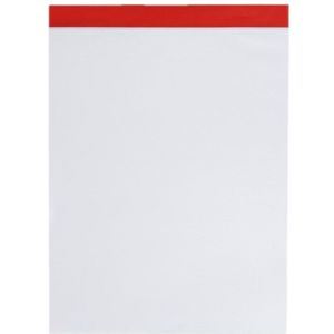 Set van 1x stuks notitieblokjes/opschrijfboekjes 21 x 15 cm 80 blanco paginas
