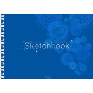 3x Schetsboeken/tekenboeken A3 formaat 20 vellen - Hobby/tekenpapier