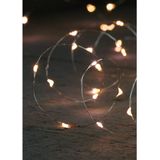 Anna Collection draadverlichting - zilver- 40 leds- warm wit - 200 cm
