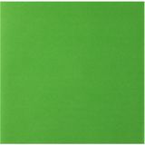 Santex feest servetten fel groen - 50x stuks - groot - 40 x 40 cm - papier