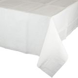 3x Witte tafelkleden 274 x 137 cm - Tafellakens wit 3 stuks