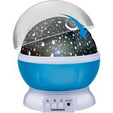 Grundig Nachtlamp sterren projector - 3 standen - 360 graden - galaxy projector sterrenhemel - blauw