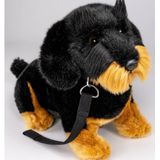 Carl Dick Knuffeldier Teckel hond - zachte pluche stof - premium kwaliteit knuffels - 30 cm - honden