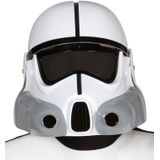 Space trooper helm wit