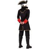 Kapitein piraat William verkleed kostuum jas voor heren - Verkleedkleding piraten