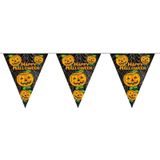 3x Pompoenen vlaggenlijnen / slinger - Halloween versiering