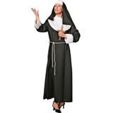 Compleet nonnen kostuum maat 38 voor dames