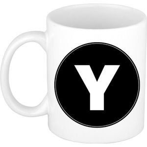 Mok / beker met de letter Y voor het maken van een naam / woord - koffiebeker / koffiemok - namen beker