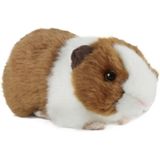 Pluche Cavia knuffel met geluid 20 cm - Cavia huisdieren knuffels - Speelgoed